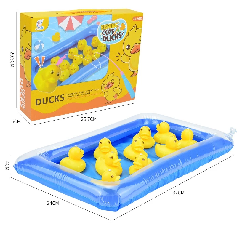 Kugelfisch Angeln Bugfish Angeln Spiel Teich Pool Magnetische Schwimmende Spielzeug Aufblasbare Teich Montessori Spiel Vorschule Spielzeug Für Kinder