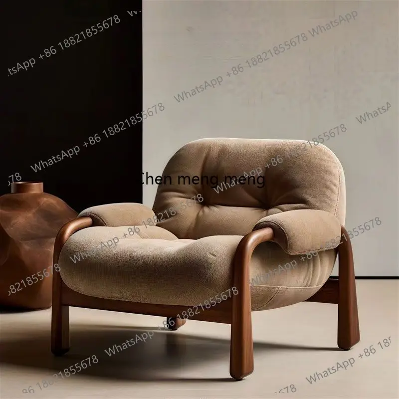 

Italian Fabric Living Room Chairs Luxury Lazy Design Hotel Living Room Chairs Arm Modern Relaxing Sillones Modernos Furniture