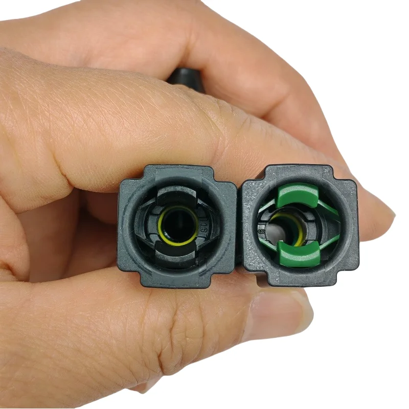 6.30mm ID6 auto Fuel line quick connector with 180 and 90 degree SAE  fuel pipe fittings  female joint 2PCS a lot