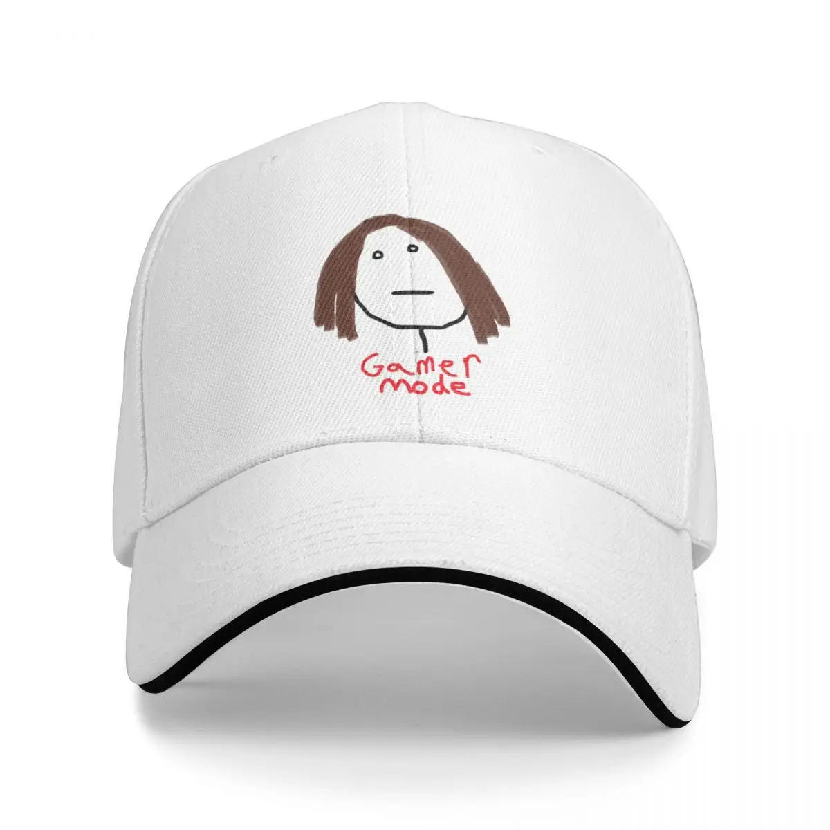 Gamer mode hat Baseball Cap New In Hat Sunscreen Anime Luxury Brand Elegant Women's Hats Men's