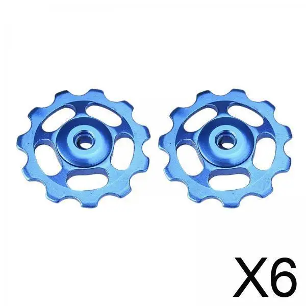 

Комплект шкивов заднего переключателя 11T для езды на горном велосипеде — 6x2 шт.