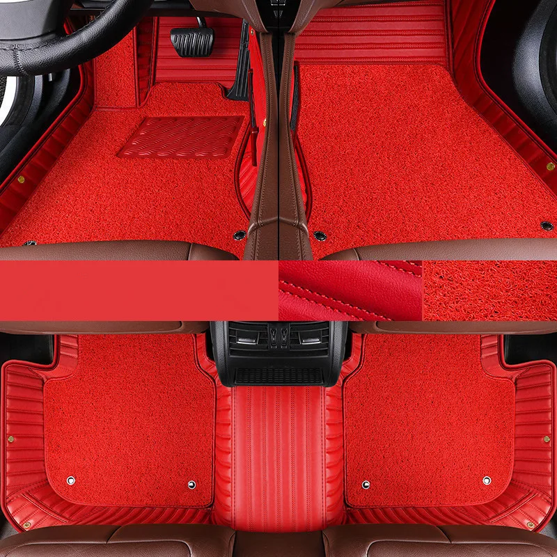 High quality! Custom special car floor mats for Lexus LX 500d 2023 2022 5 seats waterproof double layers carpets for LX500d 2024