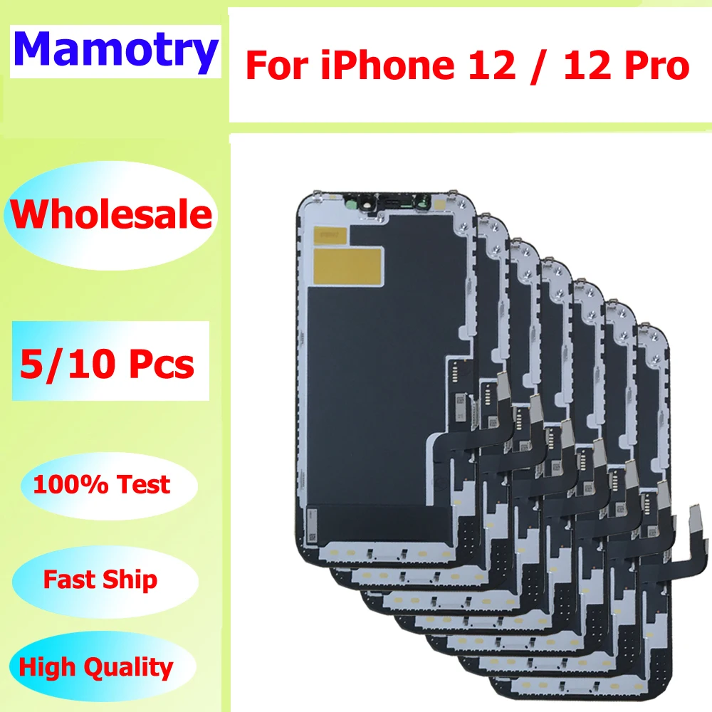

Wholesale 5/10 pieces/Lot For iPhone 12 Screen Touch Lcd Display Assembly For iPhone 12 Pro