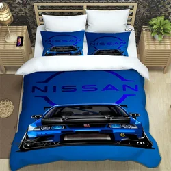 GTR racing retro printed Bedding Sets exquisite bed supplies set duvet cover bed comforter set bedding set luxury birthday gift