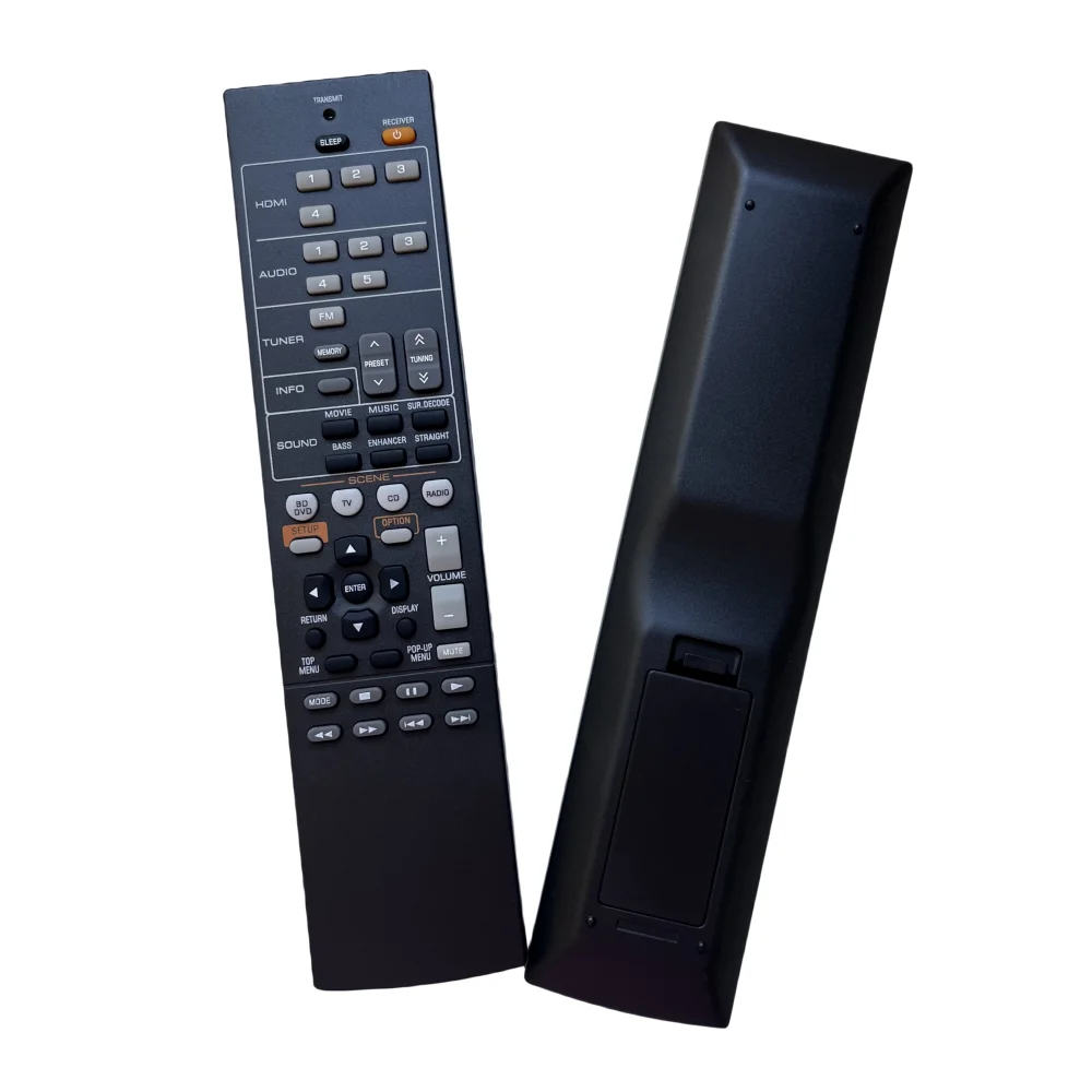 New remote control fit for Yamaha RXV377 HTR2067 RAV523-ZJ66520 RAV523 ZJ66520 YHT1810 HTR3066 RXV377BL AV Receiver