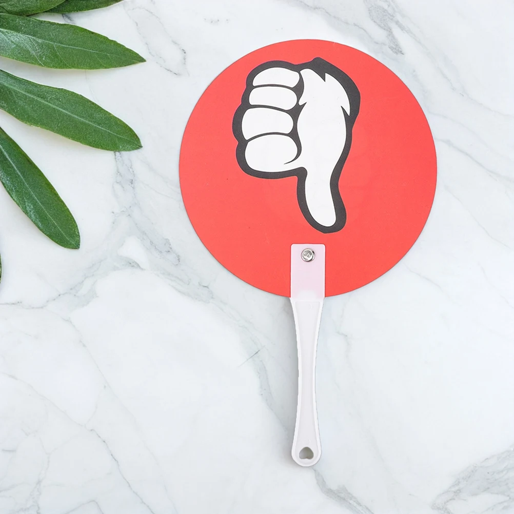 

12pcs Classroom Interactive Supplies Green Red True False Paddles Dualsided Lightweight Portable Feedback Boards Handheld Answer