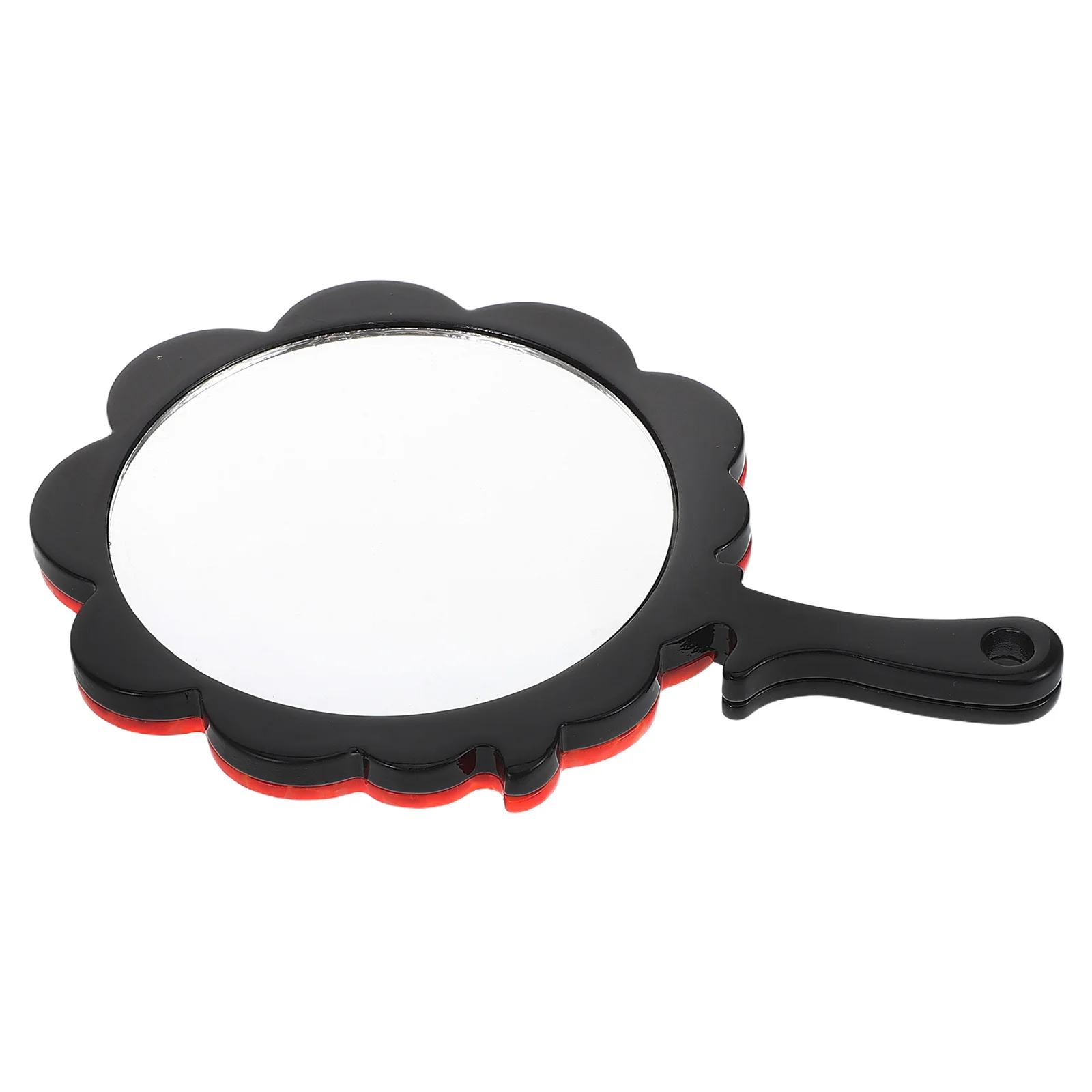 Mini specchio tascabile portatile albero portatile decorazione con strass specchio per trucco compatto in acetato trasparente vanità da viaggio