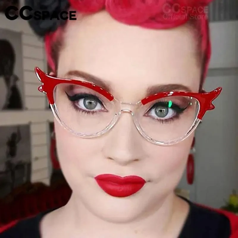 

Женские очки для чтения из ацетатного волокна, высококачественные очки, стильные очки «кошачий глаз», оправы для очков класса люкс, очки R56308