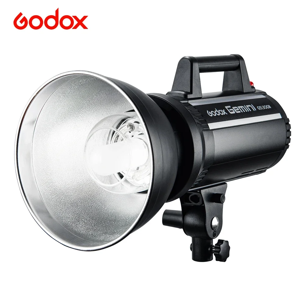 Godox GS300II 110V/220V 300Ws Professional Studio Strobe Flash light with Built-in 2.4G Wireless X System for camera shooting