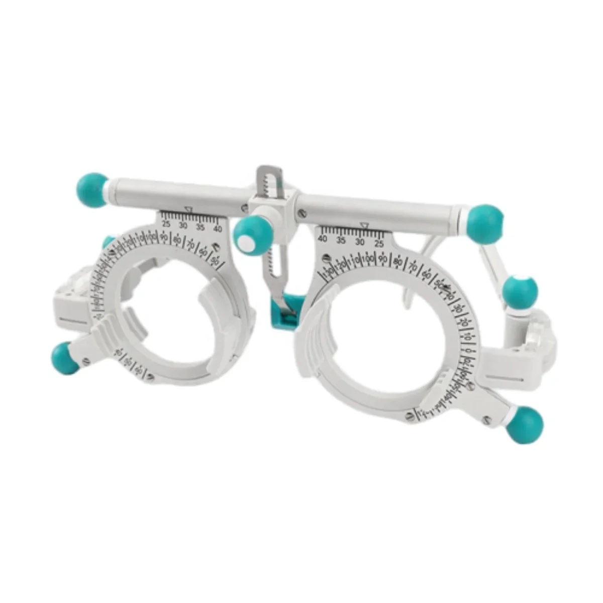 อุปกรณ์จักษุกรอบทดลองเลนส์แว่นตาออปติคอลปรับวัดทดลองกรอบ