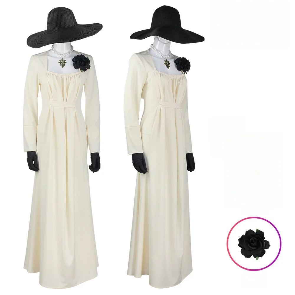   8 Village Count Mastracus Halloween Cosplay Kostüm Bühnenaufführung Damen Traditionelle Kleidung Ethnische Kleidung...