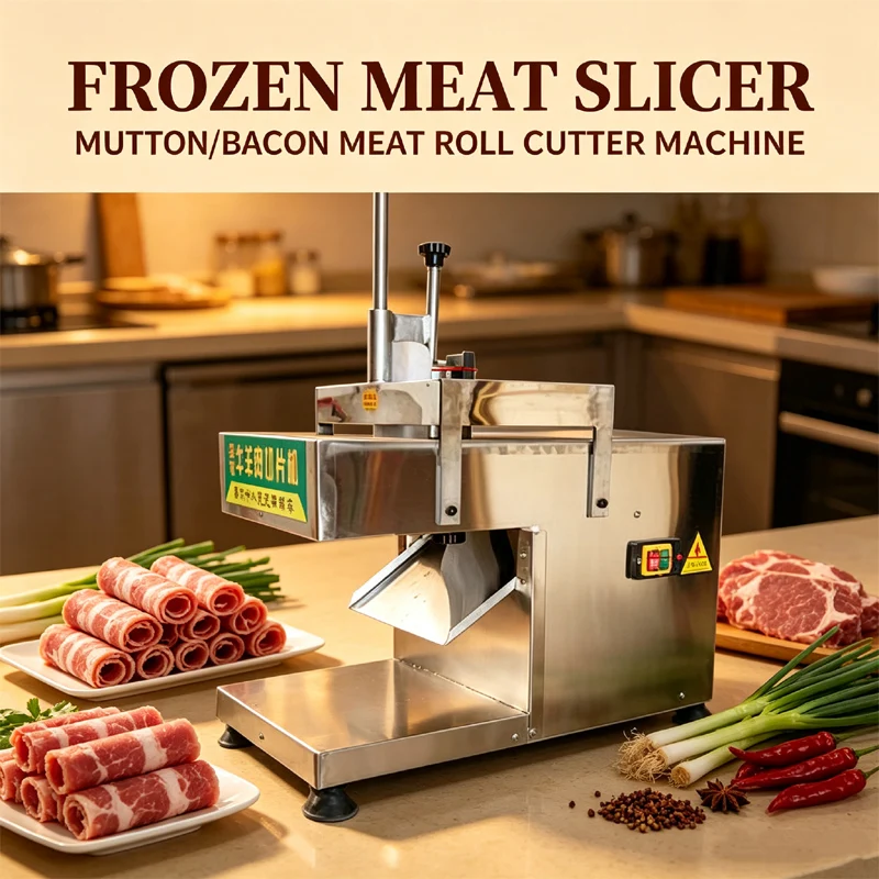 Electric Slicer Meat Slicer Household Lamb Slice Vegetables Bread Hot Pot Ham Meat Machine