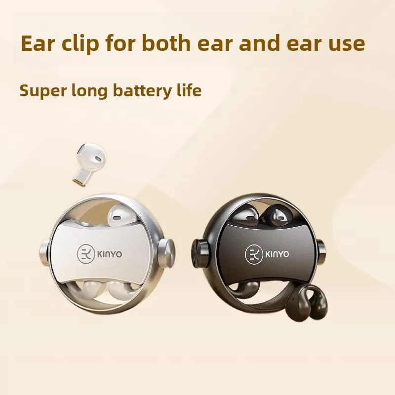 

Bluetooth headset 2026 new ows ear clip in-ear dual-purpose wireless open long battery life and large power