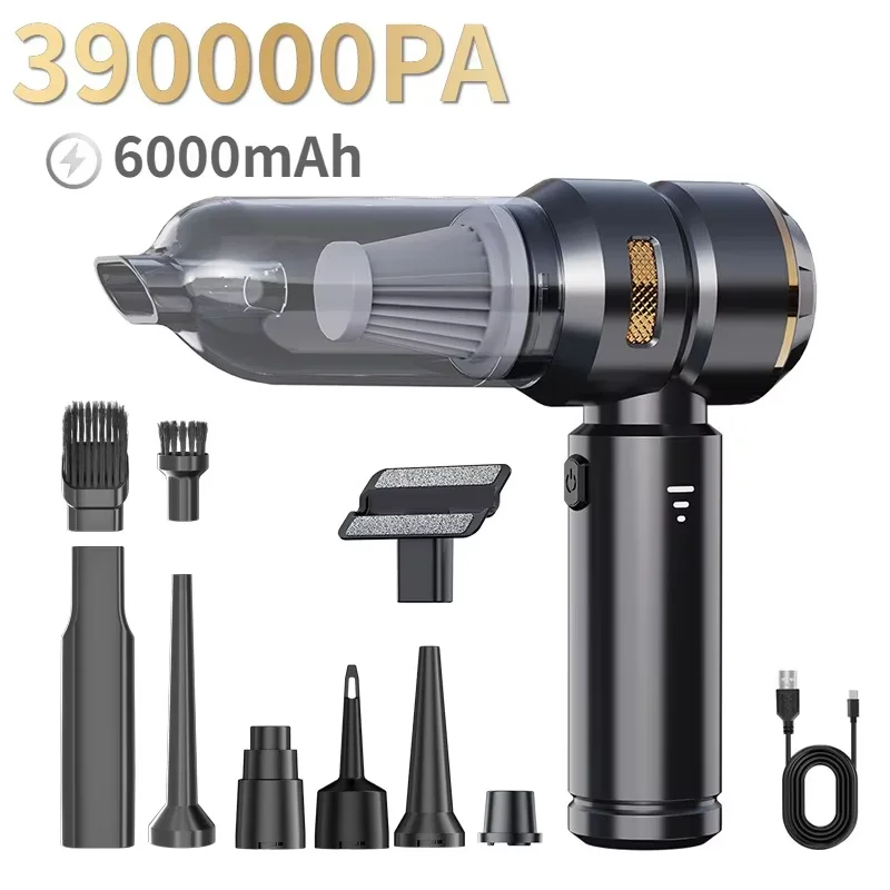 

Новый беспроводной автомобильный пылесос 2026 года с мощным всасыванием, портативный ручной пылесос для уборки