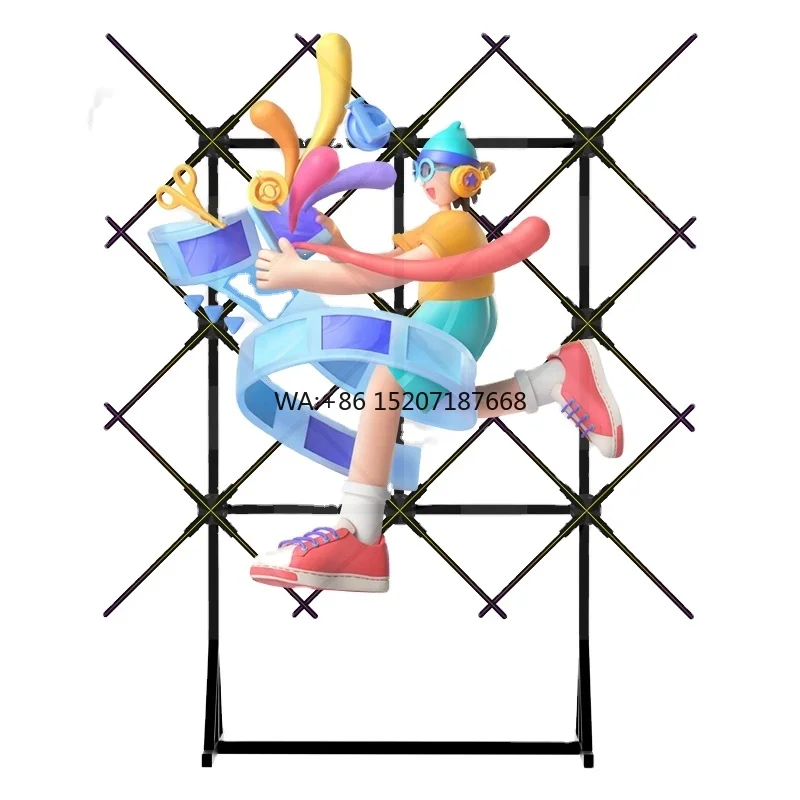

3D Hologram Fan 65cm Projector Advertising Equipment Indoor Application of Holographic Projection in the Education Industry