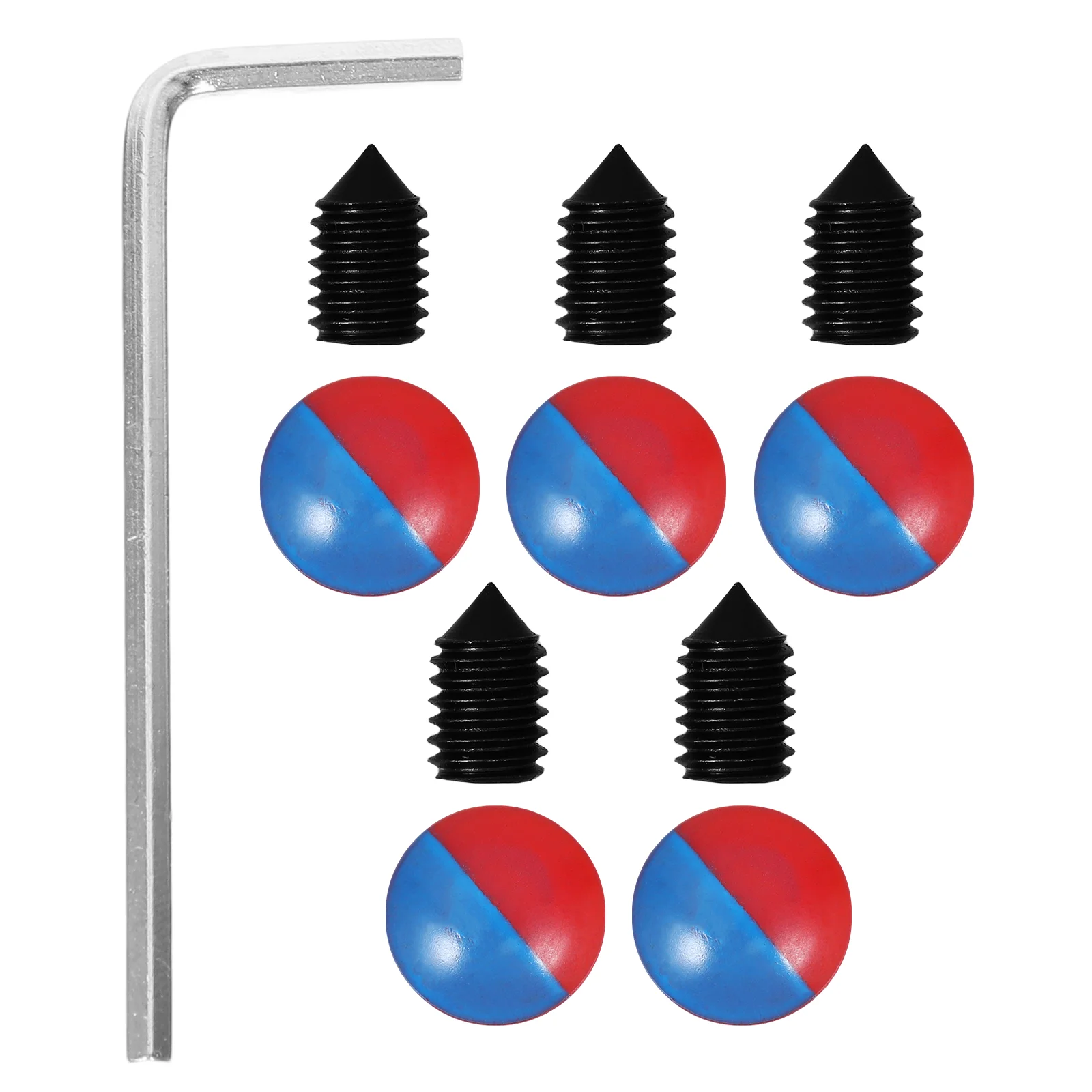 5-teilige Waschbeckenkappen, Wasserhahn-Abdeckung, Loch, Schrauben, Bohrer, staubdichter Griff, Küchenzubehör, Drillcatcher