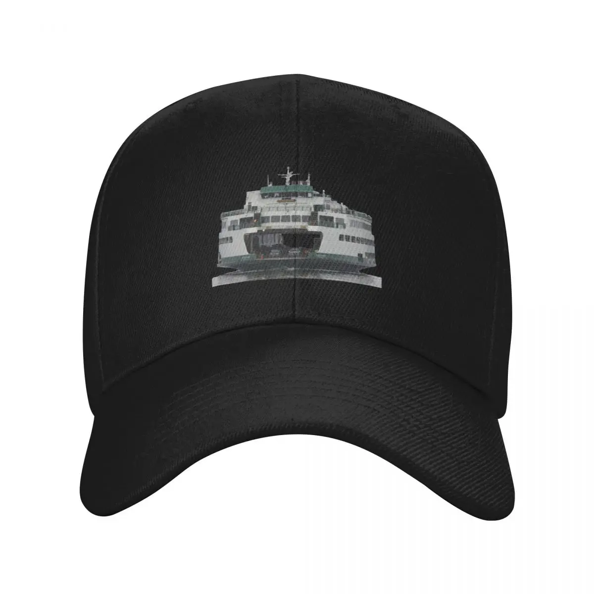 Washington State Ferry M/V Spokane arriving in Edmonds Baseball Cap Anime Hat Luxury Man Hat Men's Hats Women's