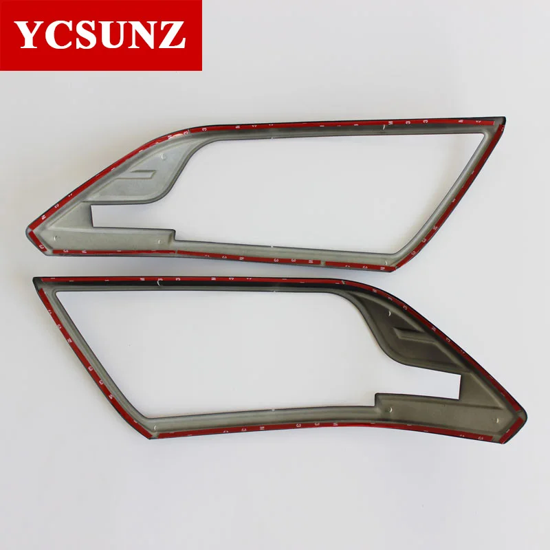 Headlights cover For Nissan Navara Np300 D23 2014-2020 Accessories For Nissan Frontier 2016 Car Styling Part YCSUNZ