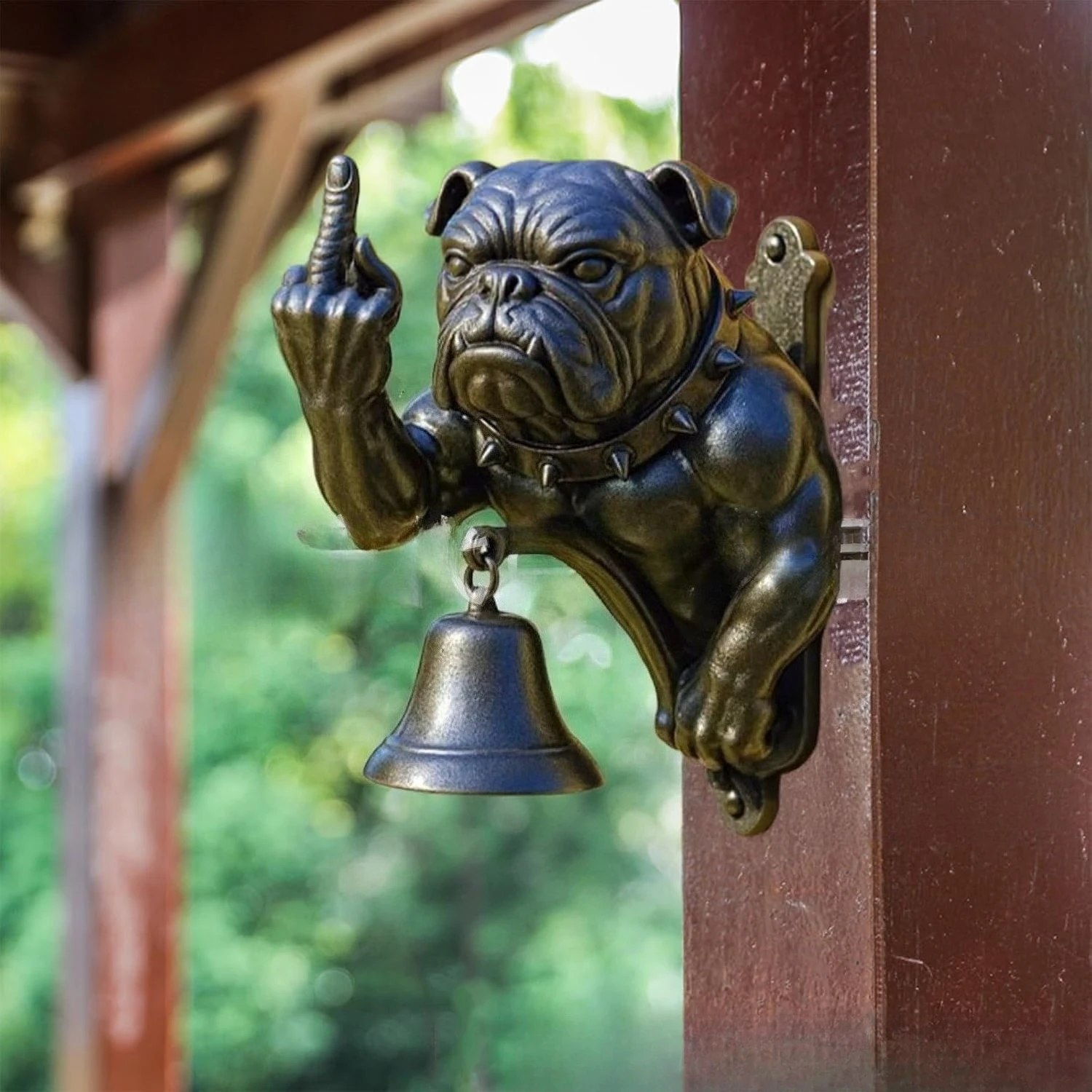 New Funny Bulldog Doorbell Funny Bulldog Doorbell