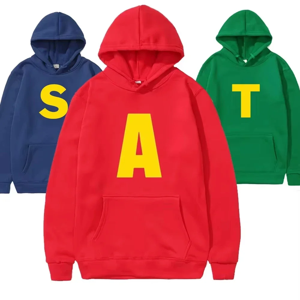 

Letter Print Casual Sports Unisex Sweatshirt Men’s Halloween Clothing Autumn and Winter Pullover Top