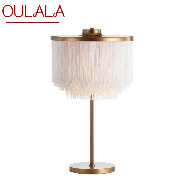 

OULALA Postmodern Table Lamp LED Creative Art Bedside Vintage Desk Light for Home Decor Free Shipping