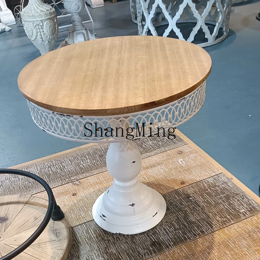 SM Fruit Plate Living Room Imitation Rattan Craft Household Afternoon Tea Dim Sum Cake Tray Shelf