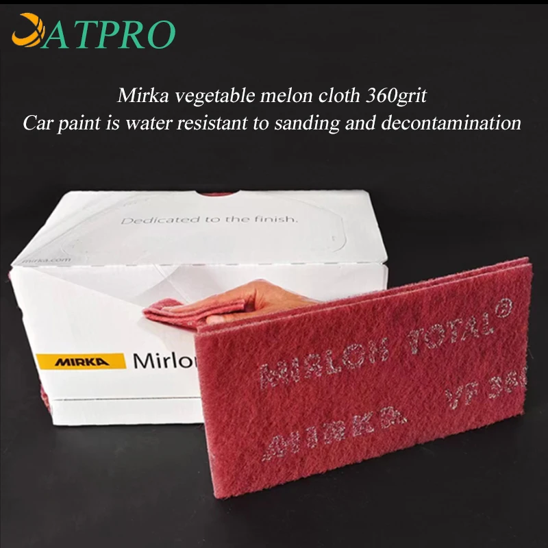 Mirka Melon Cloth Used For Polishing And Polishing Industrial Cleaning Cloth 115x230mm Red Before Cosmetic Painting Of Car Paint