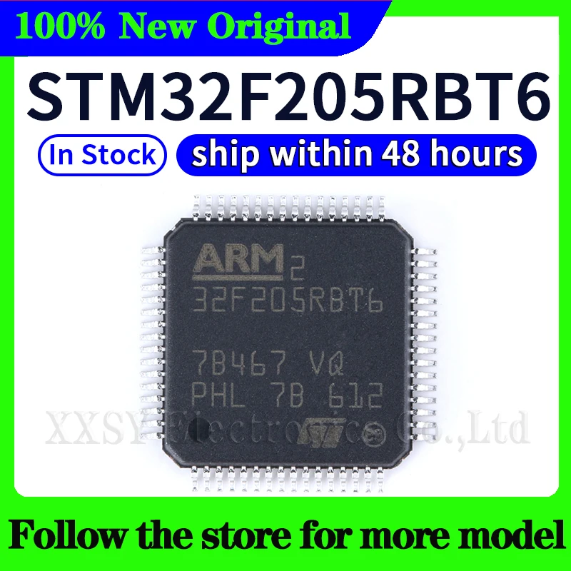 

STM32F205RBT6 В наличии