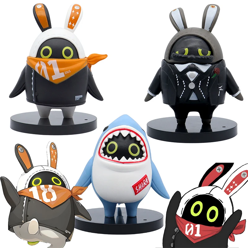

Zenless Zone Zero Anime Action Figures Toy The Bangboo Loud Series Game Cute The Bangboo PVC Model Doll Figures Christmas Gifts