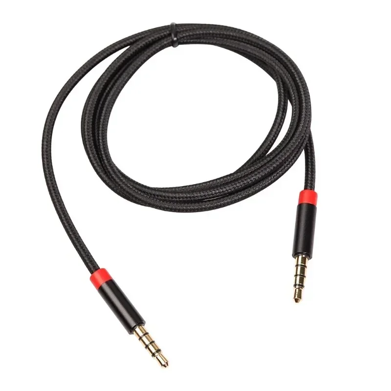 Kabel Aux 3.5 pria KE pria, kabel Audio HiFi Jack 3.5mm untuk mikrofon mobil Headphone Speaker MP3 AUX kabel ekstensi kabel AUX