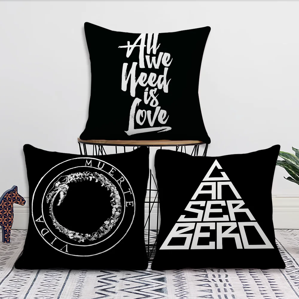 Singer C-Canserbero Decoration Room Home Sofa living Office Car Nordic Simplicity Pillow Cover