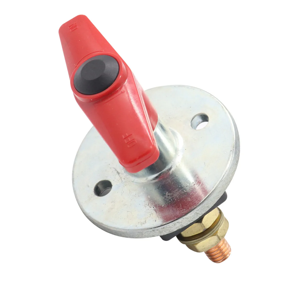 150A Heavy Duty Battery Isolator Switch Fixed Key for Vehicle Marine Commercial 12V 24V Battery Disconnector Blackout Cut Off