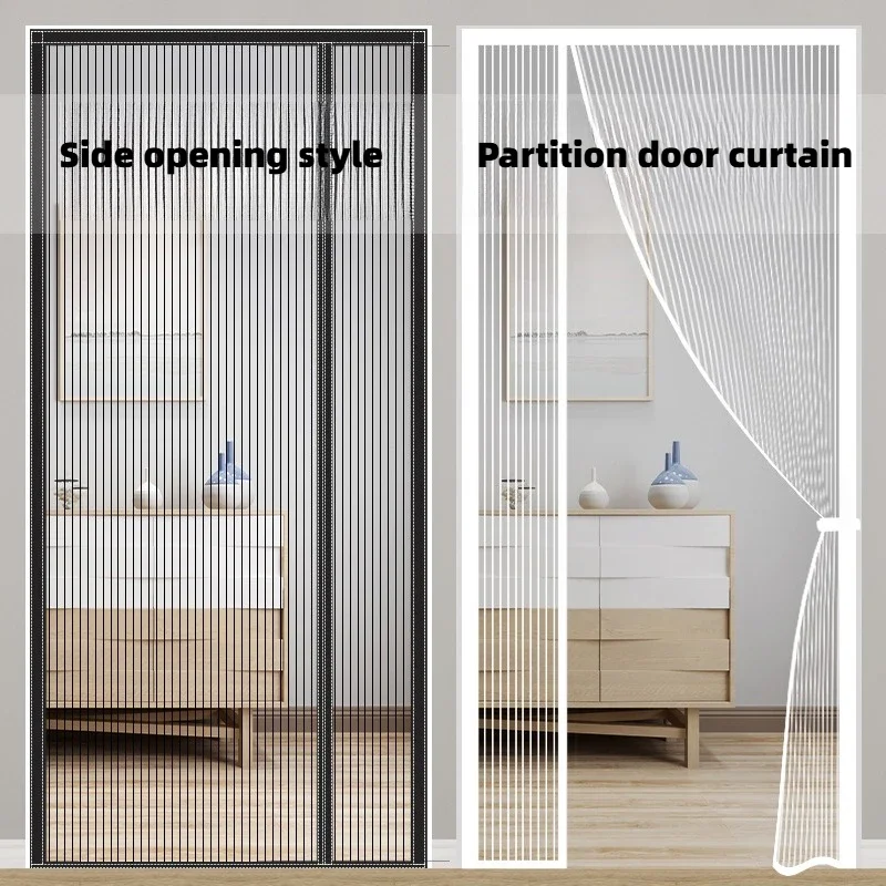 Invisible Screens Doors Magnetic Adsorption Anti Mosquito Self-adhesive Door Shade Bedroom Household Mosquito Net Screen Window