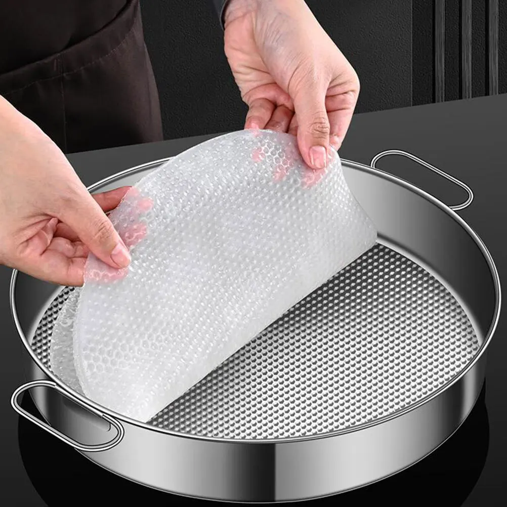 

Stainless Steel Steaming Tray Pot Insert with Dense Convex Points for Faster Food Steaming Vegetable Meat Seafood Kitchen Use