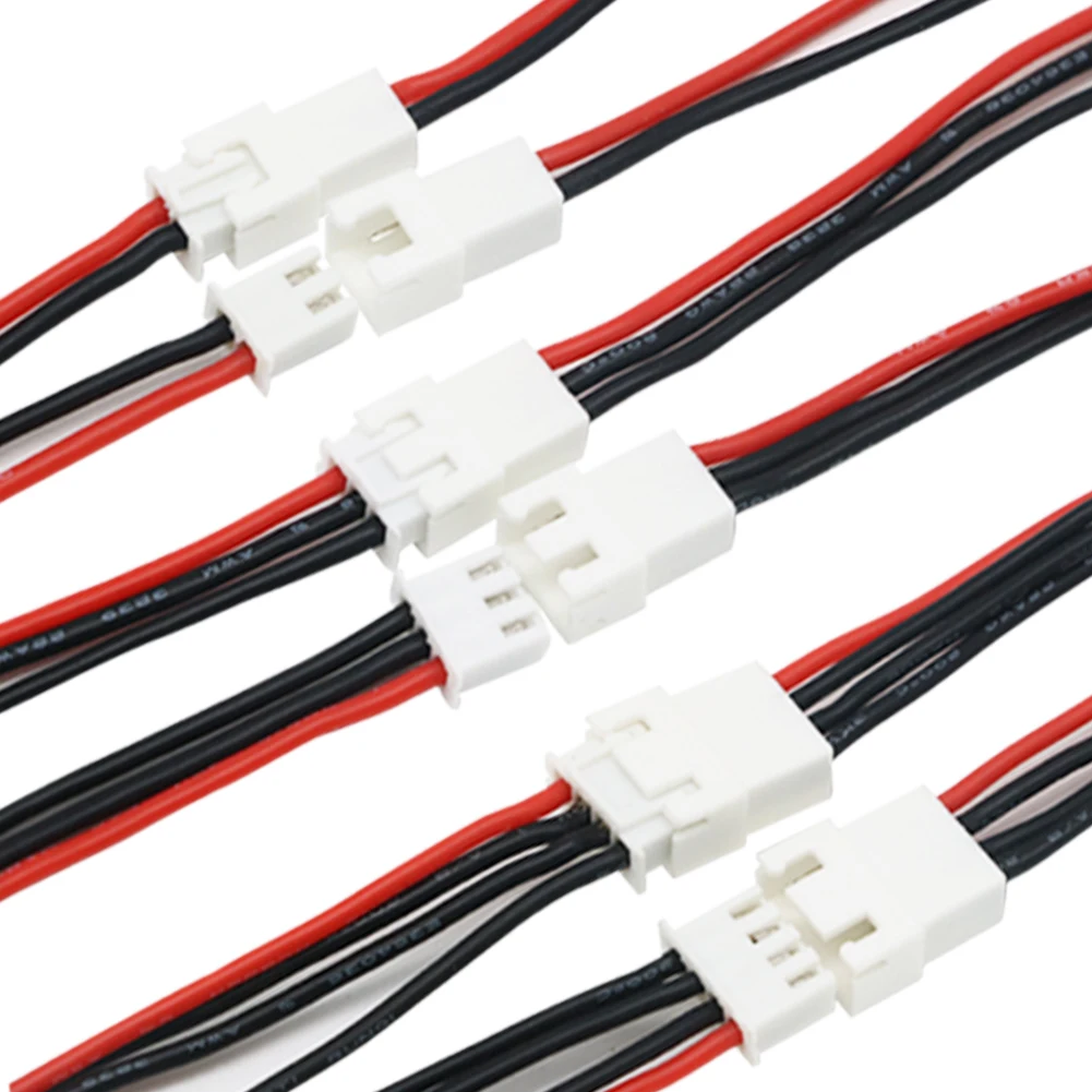 묶음 당 5 개 JST-XH 1S 2S 3S 4S 5S 6S 20cm 22AWG Lipo 밸런스 와이어 연장 충전 케이블 리드 코드 RC Lipo 배터리 충전기용