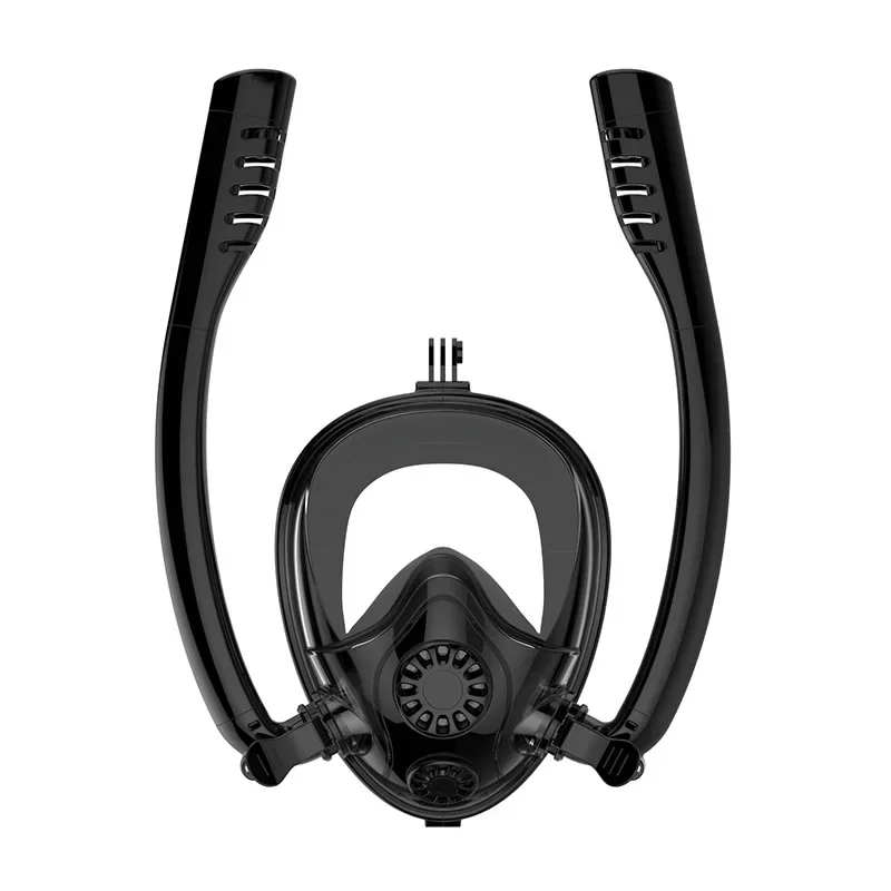 Double tube diving adult diving mask full dry snorkeling mask