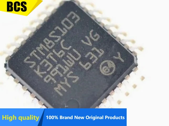 

(3/10 pieces) STM8S103K3T6C STM8S103K3T6 STM8S103 8-bit microcontroller SMD LQFP32 New original authentic spot fast delivery