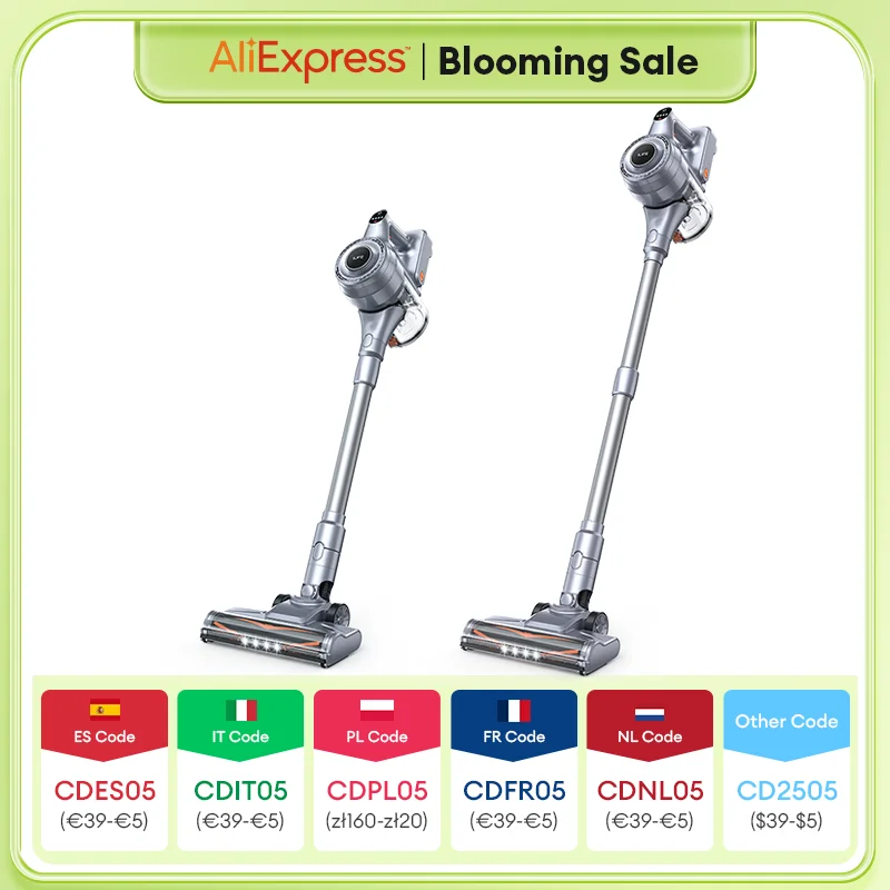 مكنسة كهربائية Ilife-robot h80 ، مكنسة كهربائية يدوية لاسلكية ، بطارية قابلة للإزالة ، كوب غبار 21 كيلو باسكال شفط 1.2 لتر ، 40 دقيقة ، ضوء led