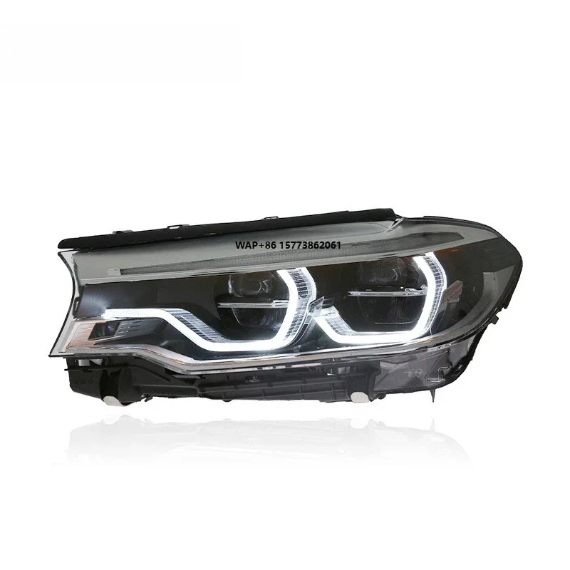 

1 шт. для модификации фар BMW 5 серии G30 (2018-2020) с высококачественными светодиодными дневными ходовыми огнями и указателями поворота