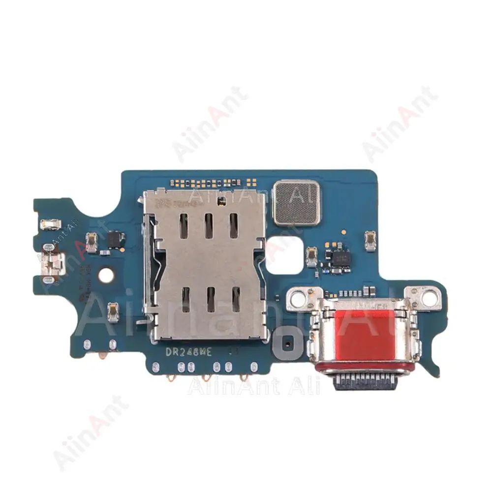 AiinAnt USB Port Charging Board Dock Connector Charger Flex Cable For Samsung Galaxy S22 Ultra Plus S22+ S901N S906N S908N 5G