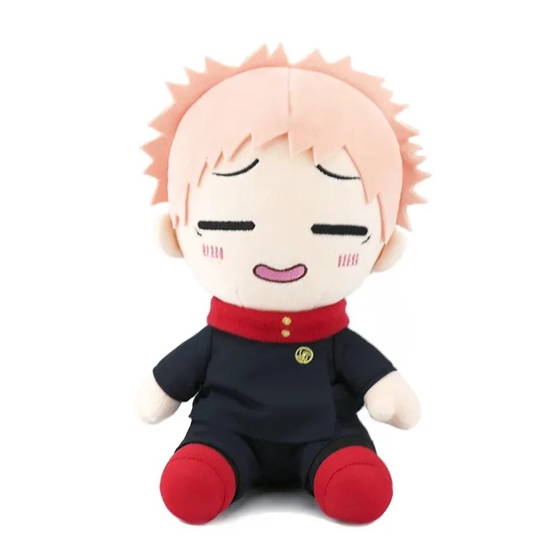 Anime Jujutsu Kaisen Plush Toy Yuji Itadori Gojo Satoru Fushiguro Megumi Inumaki Toge Stuffed Toys Birthday Gift (23cm)