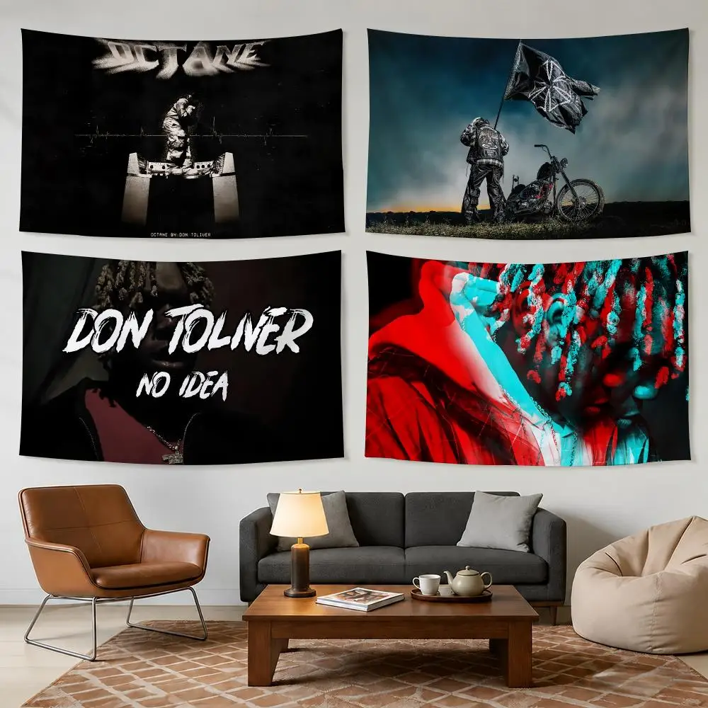 D-Don Toliver rapper Music cool Tapestry Bedroom Living Room Bar Party House Home Dorm Interior Wall Decor Background Banner