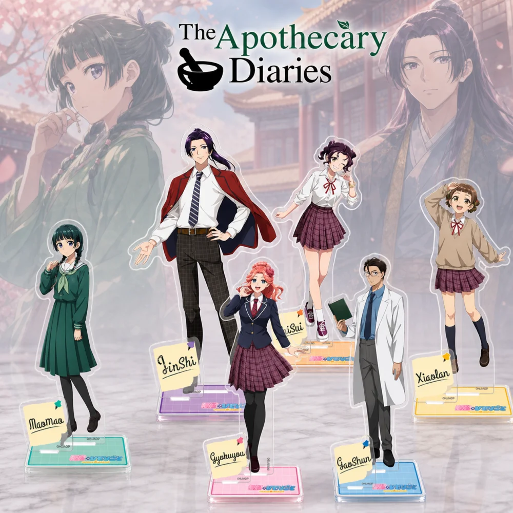 Anime The Apothecary Diaries Acrylic Stand   Maomao Jinshi Ancient Style Desktop Decoration Keychain