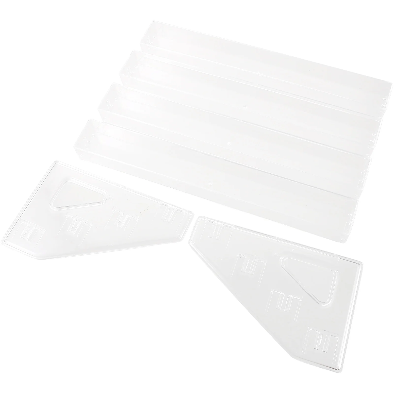 

4 Layer Eyeshadow Palette Organizer Transparent Storage Box Space Saving Makeup Rack Small Vanity Organizer For Beauty