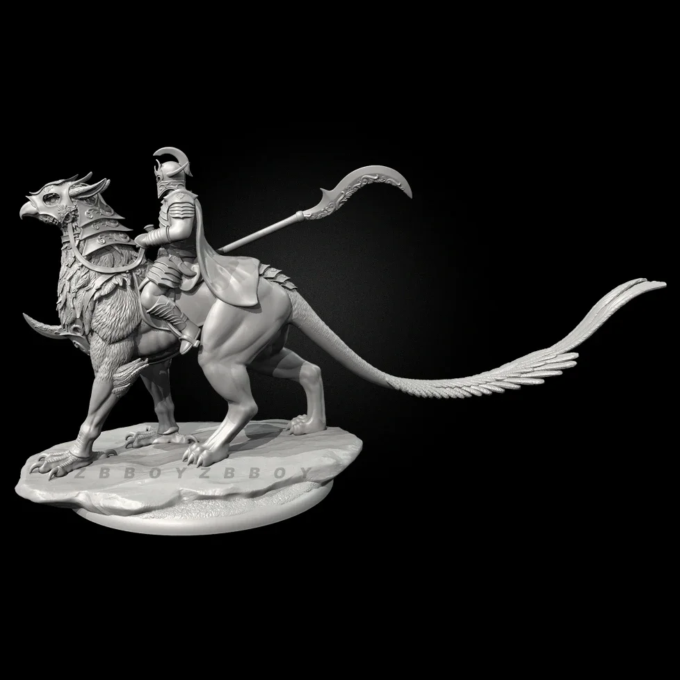 De hoogte van de mens 38 mm 50 mm 75 mm Harsmodelsets figuur kleurloos en zelf-geassembleerd (3D-printen) TD-7448 / 3D