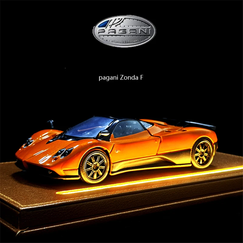 1:24 Pagani Zonda F Huayra, модель спортивного автомобиля из сплава, литая под давлением металлическая гоночная машина, модель автомобиля, коллекция моделирования, детские подарки