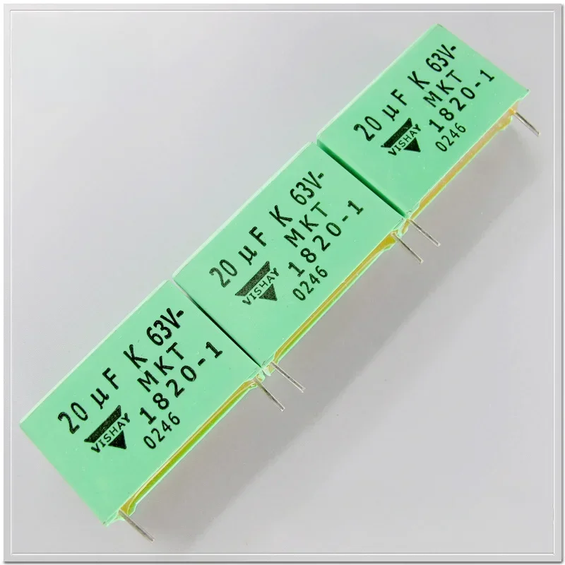 2 PCS/10 PCS VISHAY ERO MKT1820 series 20 uF/63V20uF 10% ฟิล์มตัวเก็บประจุเสียงทองแดงสั้น