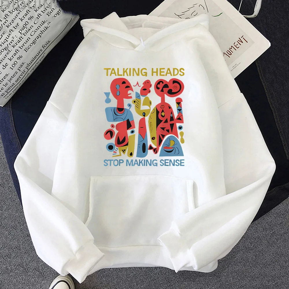 

Autumn Winter New Talking Heads Stop Making Sense Retro Graphic Printing Hoodie Comfortable Casual Women Sweatshirt Men Clothing