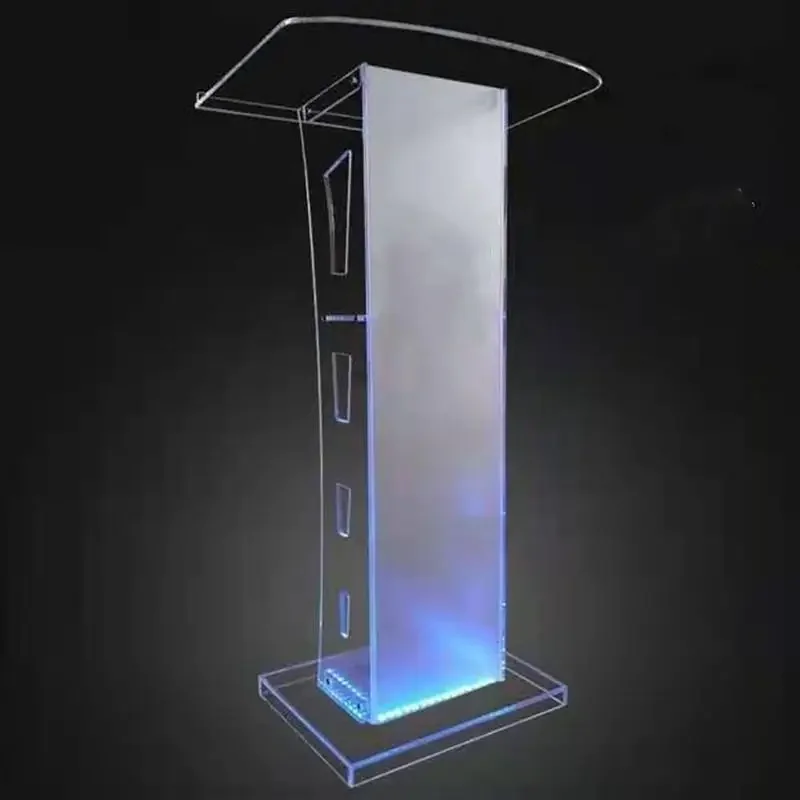 Removable Hosting  Acrylic Podium Welcome  Podium Conference  Colorful Discoloration Signing