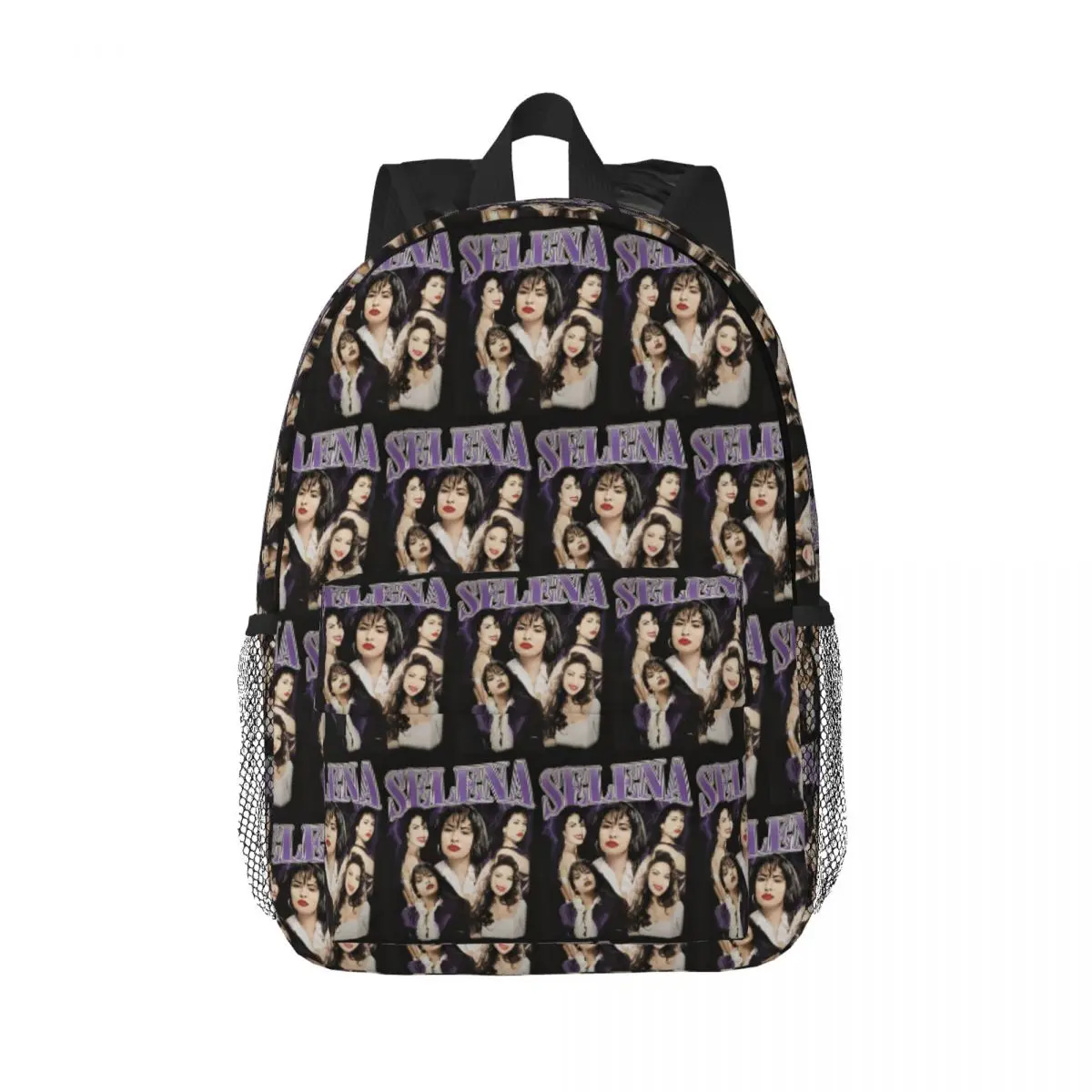 Popular Selena Quintanilla Singer Backpack Hot Sale Daypack Boys Girls BookBag Shoulder Bags for Men Women Kids School Bag